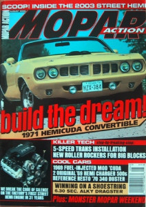 MOPAR ACTION 2002 AUG - NEW HEMI, BLOWN HEMI 54 SAVOY